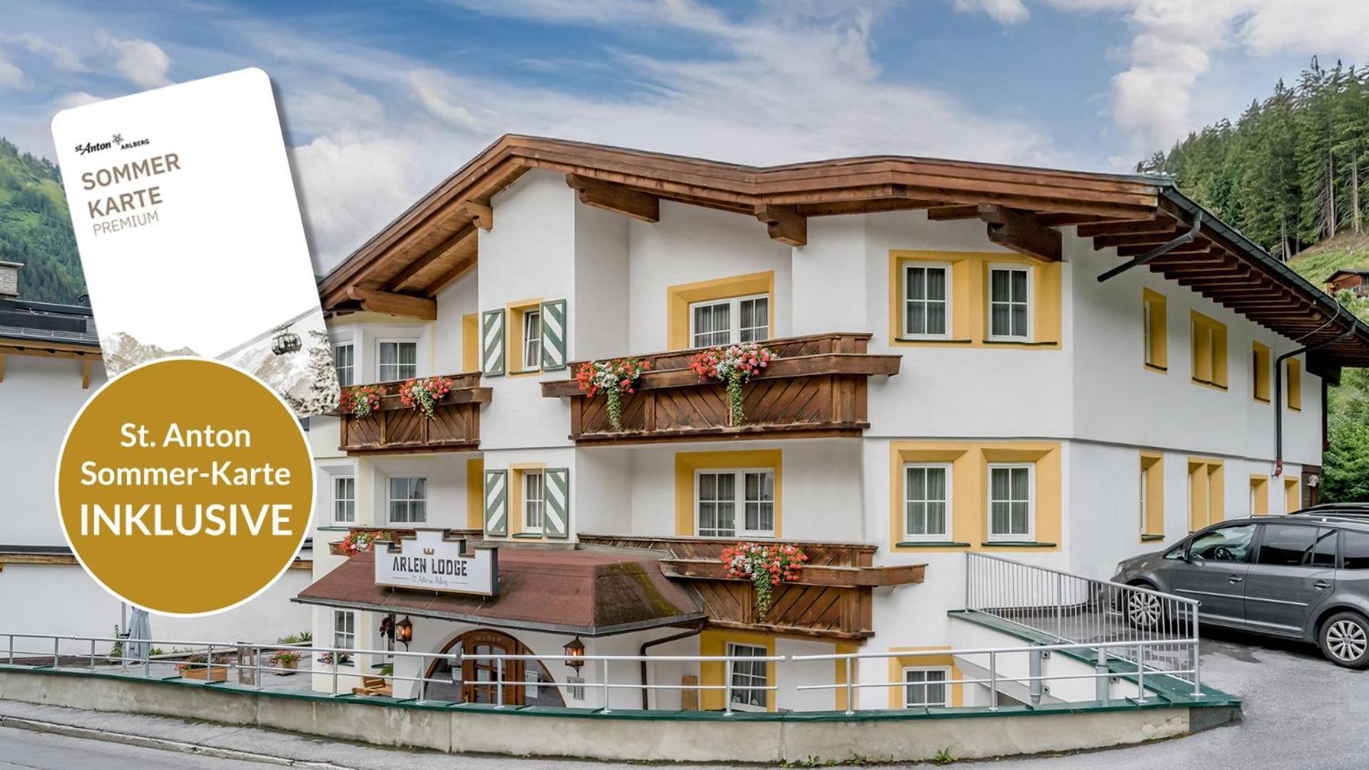 Arlen Lodge Hotel Inkl Premium Karte Im Sommer Sankt Anton am Arlberg Dış mekan fotoğraf